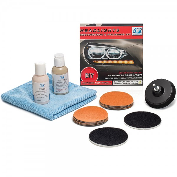 DIY Headlight and Tail-Light Restoration Kit DIY Headlight and Tail-Light Restoration Kit